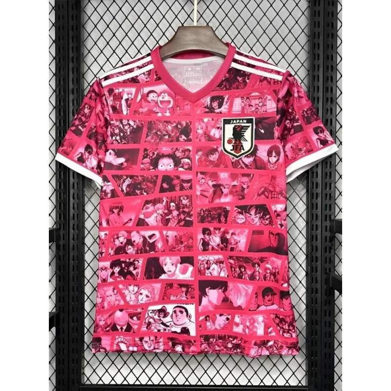 T-shirt d'été 2025 pour homme et femme, modèle animé One Piece, haut à manches courtes pour entraînement de football