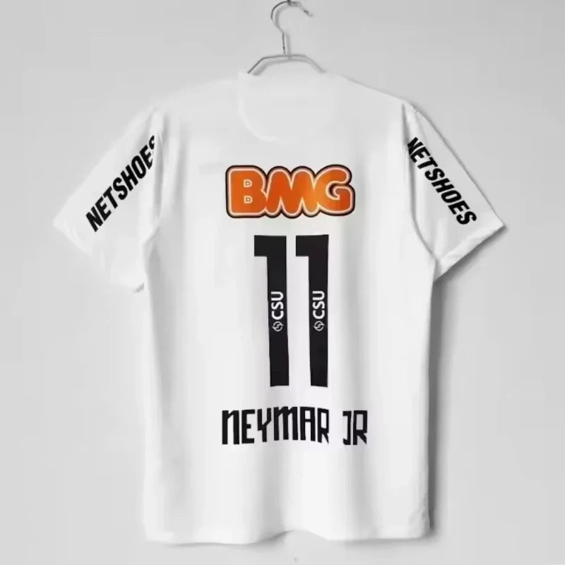 Maillots de football vintage 11-12 Neymar pour hommes, maillots de football vintage Little Neymar pour adultes, chemises unisexes