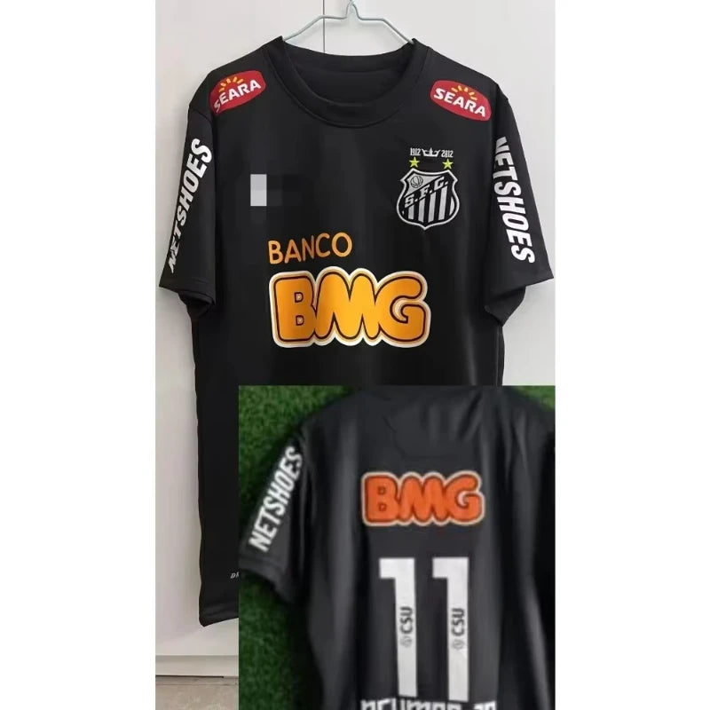 Maillots de football vintage 11-12 Neymar pour hommes, maillots de football vintage Little Neymar pour adultes, chemises unisexes