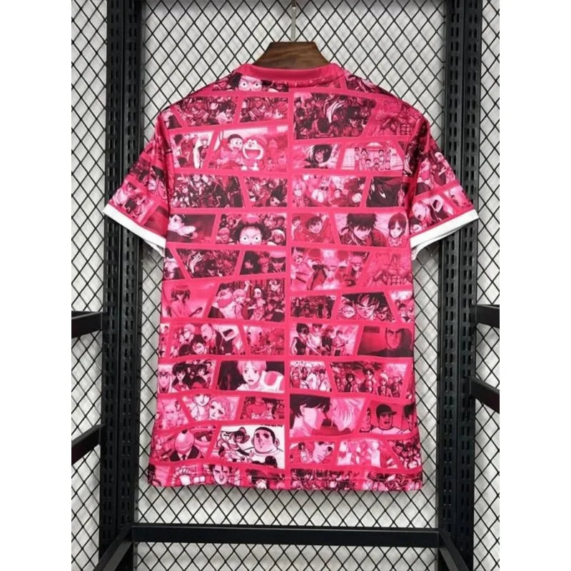 T-shirt d'été 2025 pour homme et femme, modèle animé One Piece, haut à manches courtes pour entraînement de football