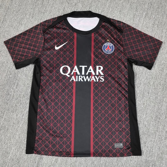 Tenue d'entraînement Paris 25-26 - noir et rouge
