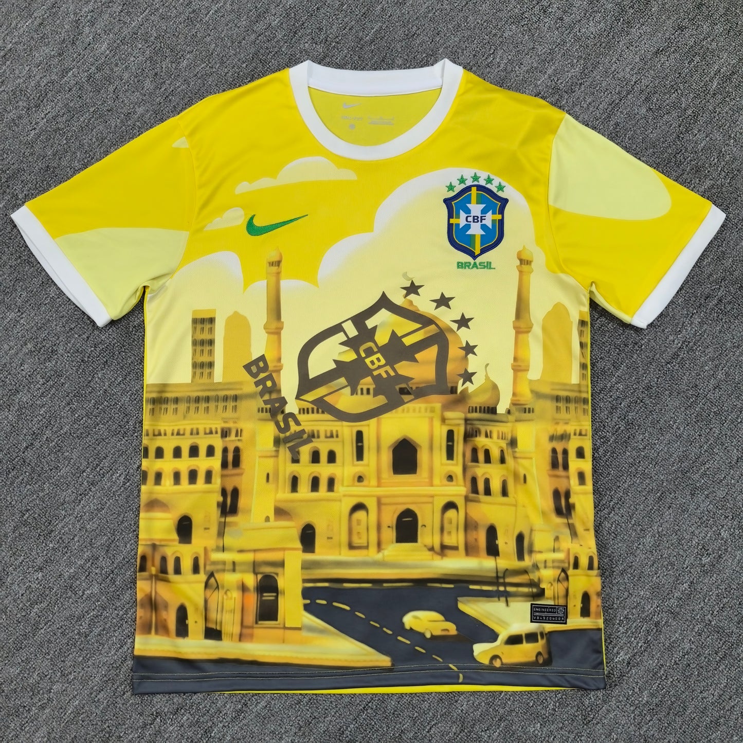 Maillot Brésil Édition spéciale 24/25 Jaune