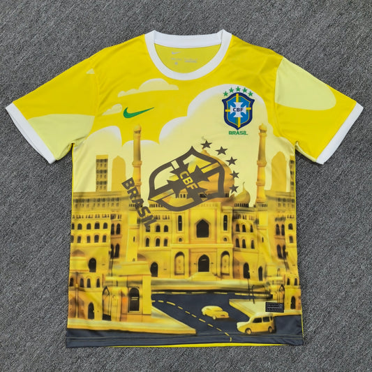 Maillot Brésil Édition spéciale 24/25 Jaune