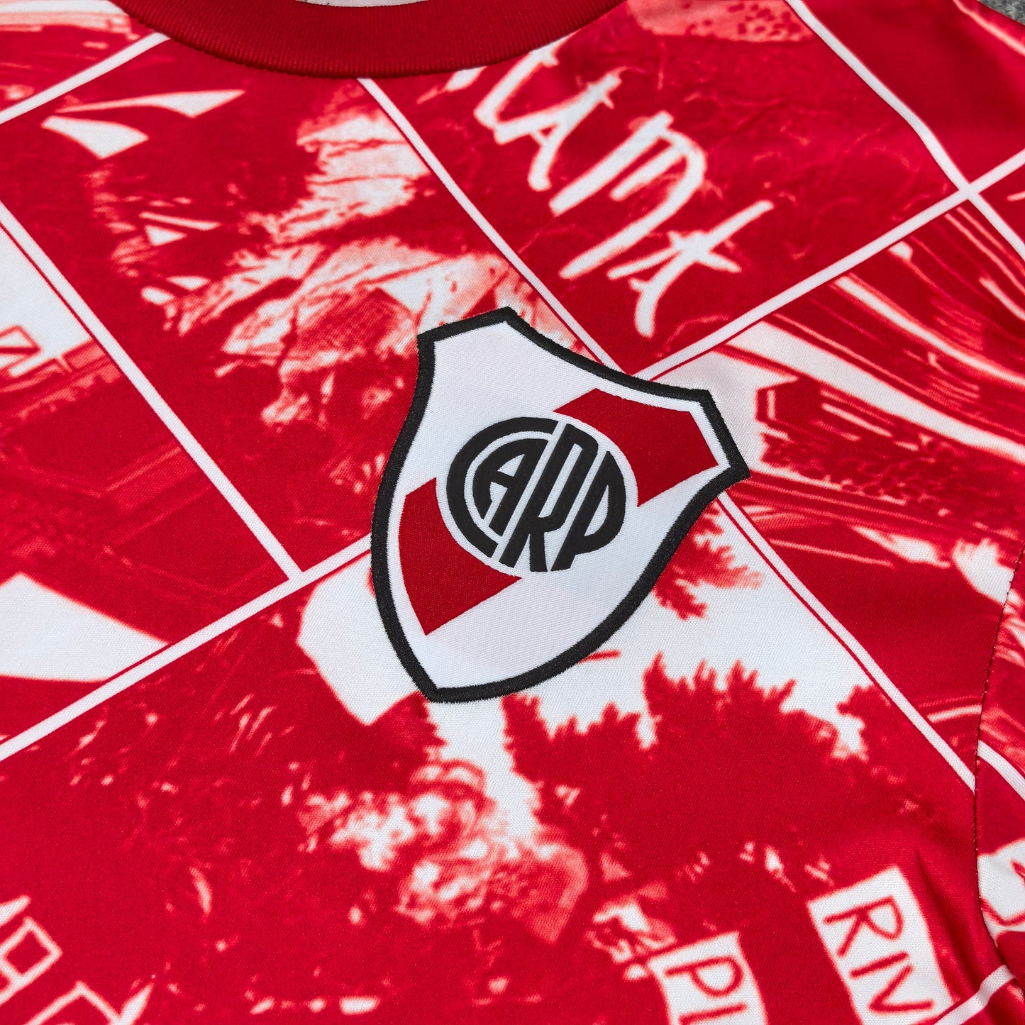 Maillot d'entraînement River Plate 25/26 - Rouge