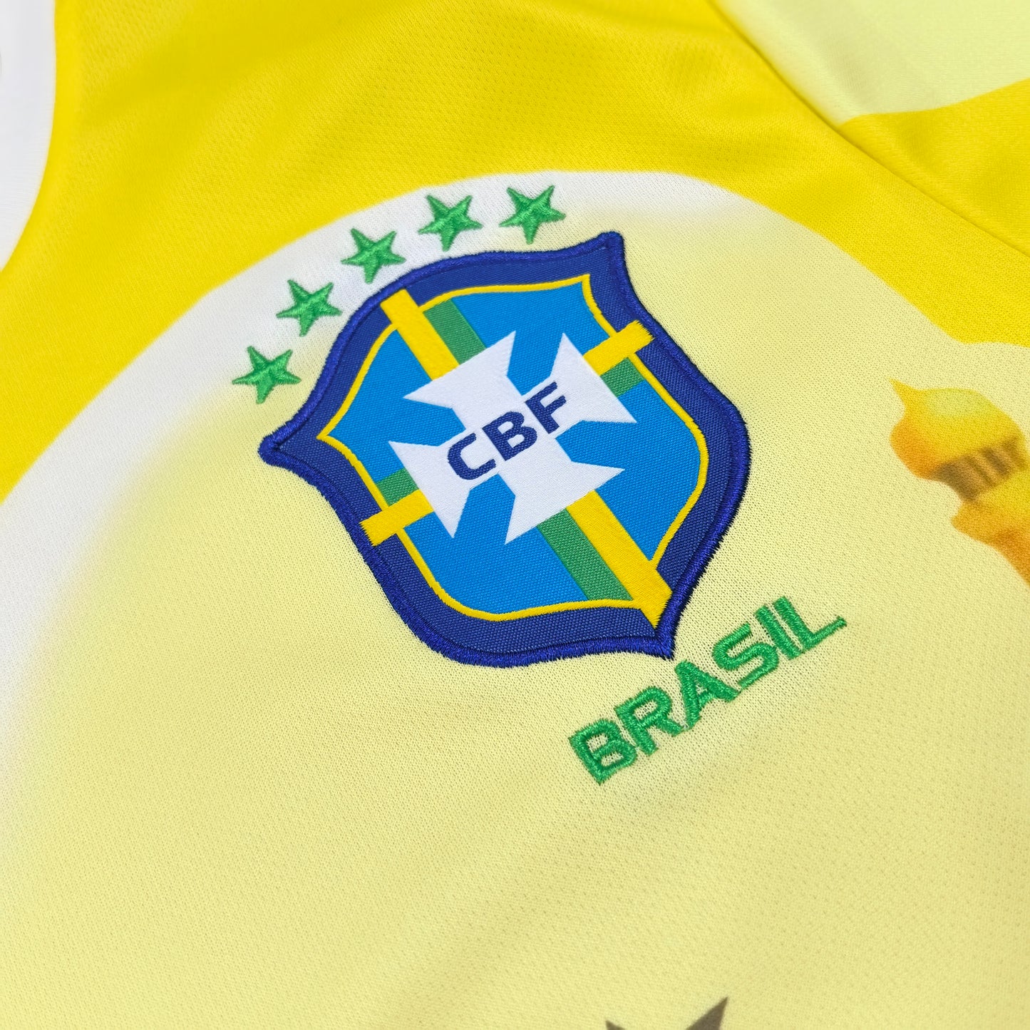 Maillot Brésil Édition spéciale 24/25 Jaune