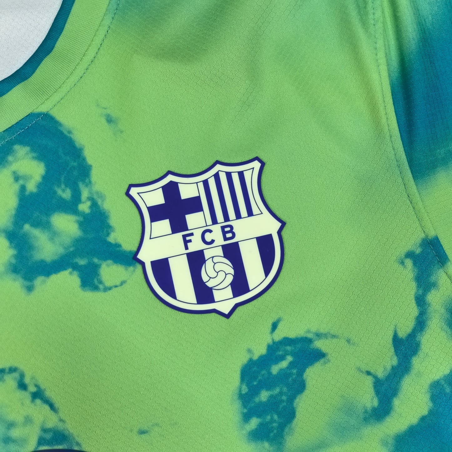 Maillot Édition spéciale Barcelone Vert