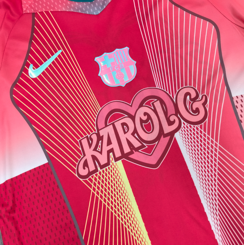 Survêtement d'entraînement rose Barcelone