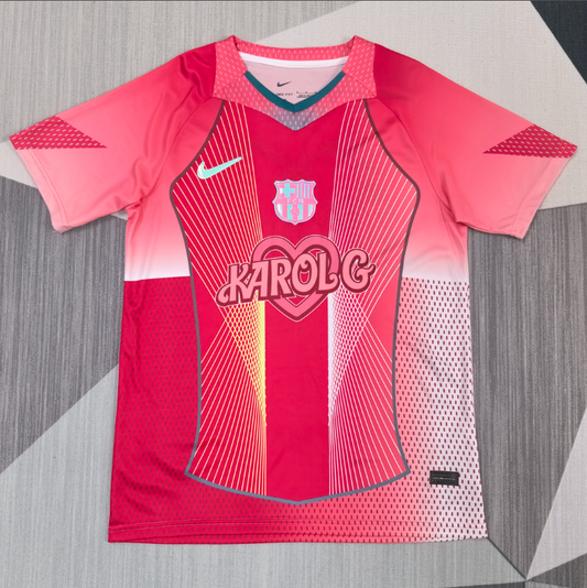 Survêtement d'entraînement rose Barcelone