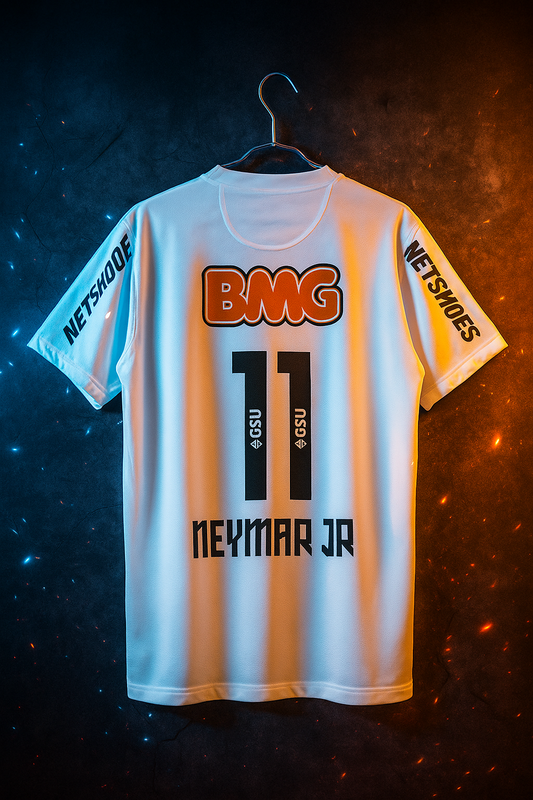 Maillots de football vintage 11-12 Neymar pour hommes, maillots de football vintage Little Neymar pour adultes, chemises unisexes